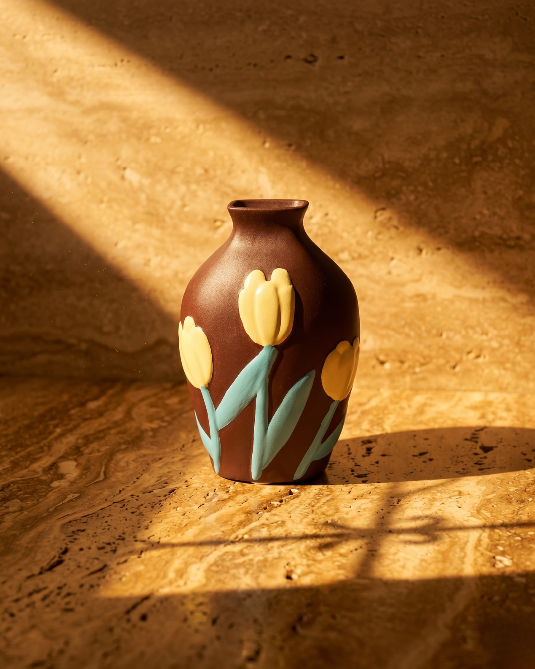 The Brown Flower Vase