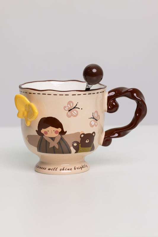 Matilda Mug - Brown