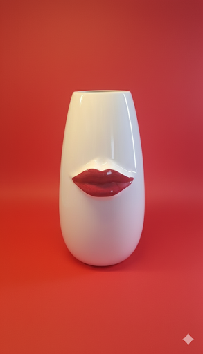 The Lip Service Vase