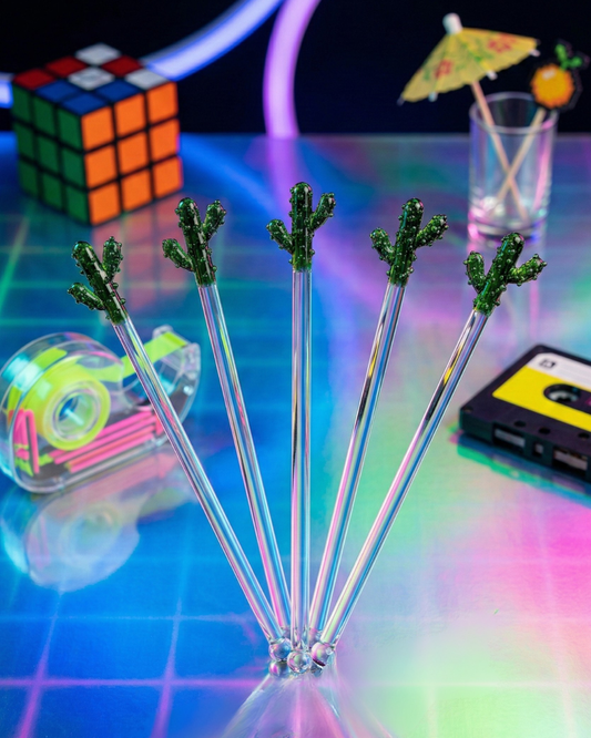 Prickly Cactus Stirring Stick S/5